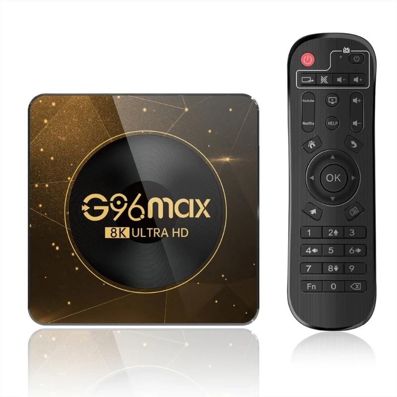 RK3528 G96max Ʈ TV ڽ ȵ̵13.0 8K 2.4G/5G WiFi6    ȣȯ 5.0 ̵ ÷̾  ڽ A0NB